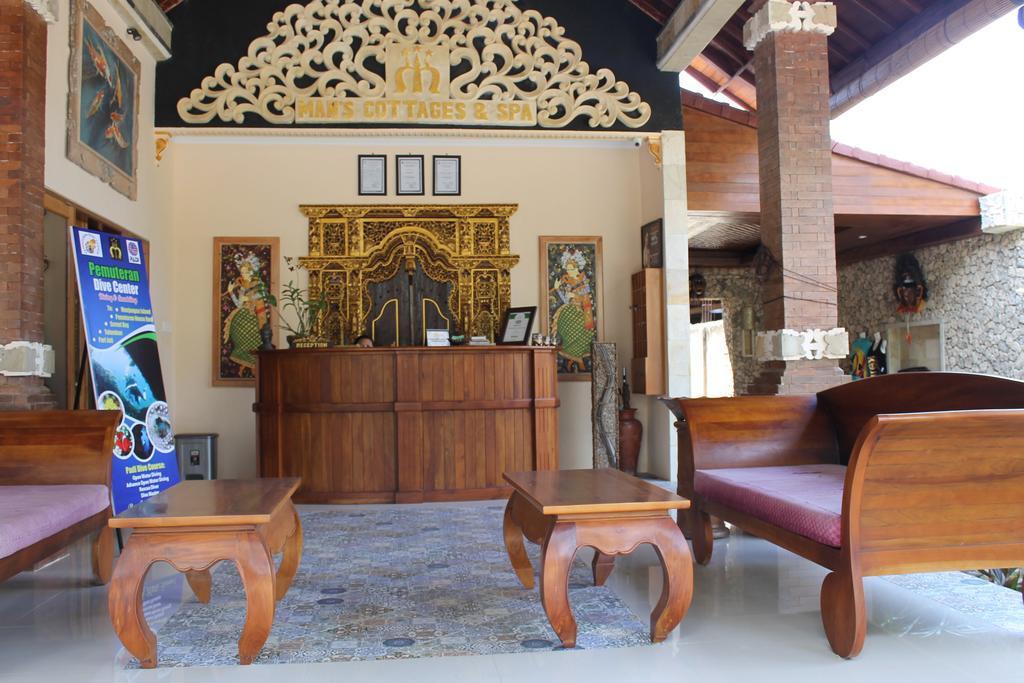 Mans Cottages & Spa Pemuteran Esterno foto